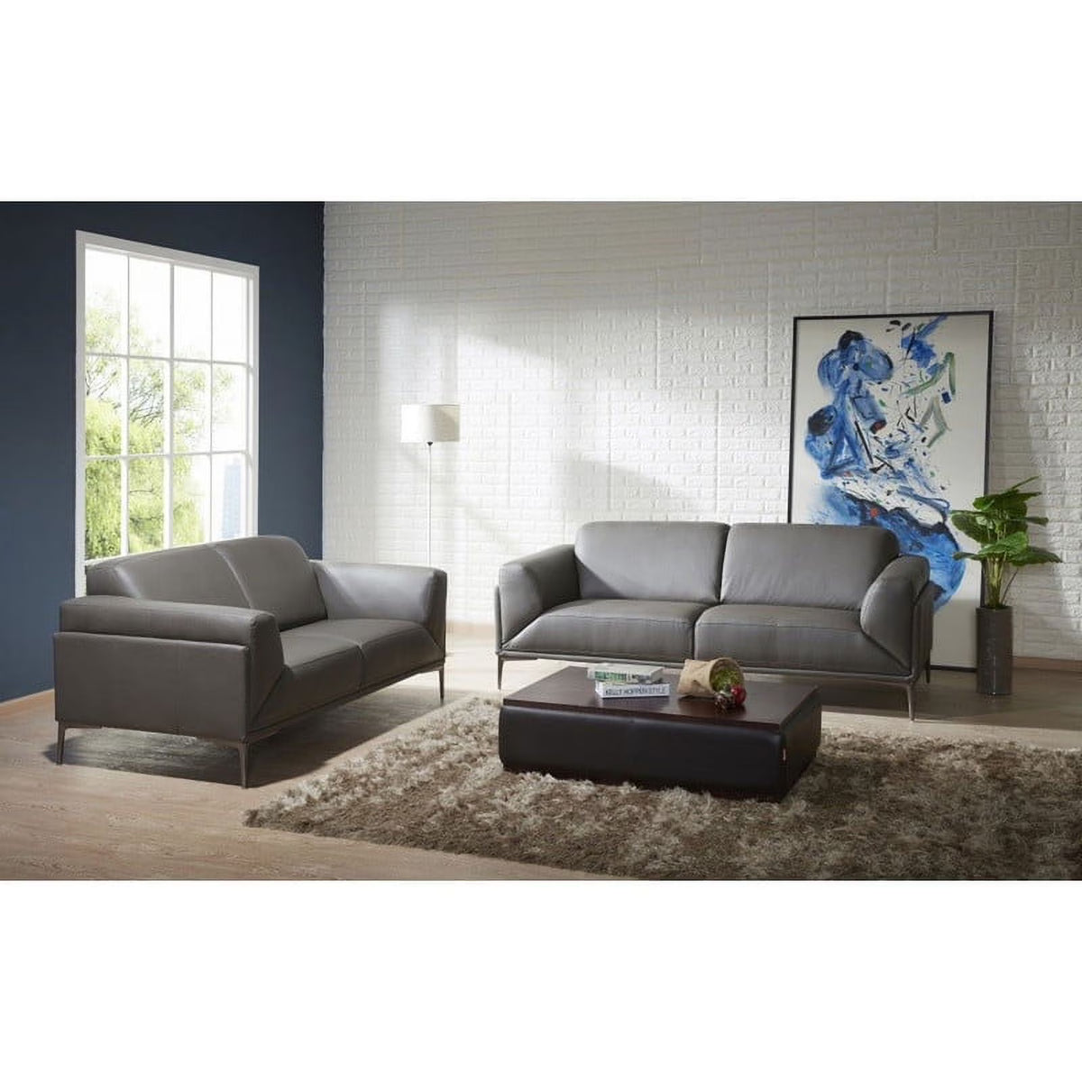 Grey 2-Piece Motion Living Room Set G507