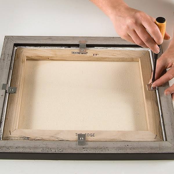 Black Wood Floater Frame 20x24 H708