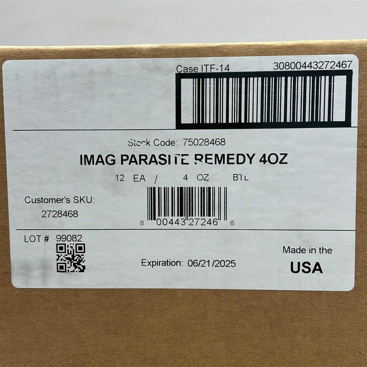 Parasite Remedy B42862