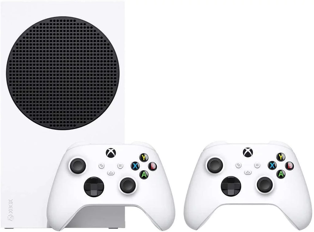White 512GB Digital Gaming Console with Extra Controller F8664