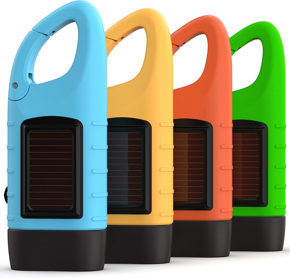 Rechargeable Solar Hand Crank Flashlight 4 Pack S847