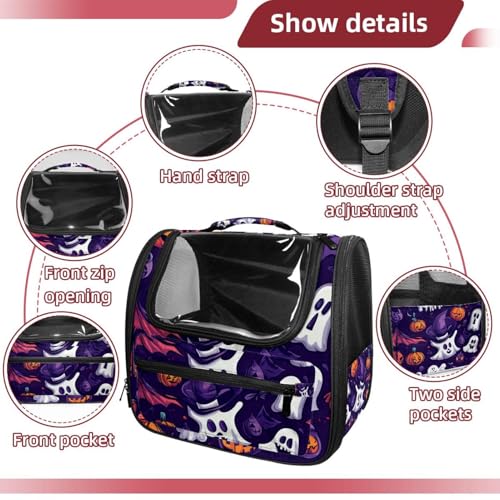 Soft Sided Pet Carrier for Small Medium Cats Dogs U6628