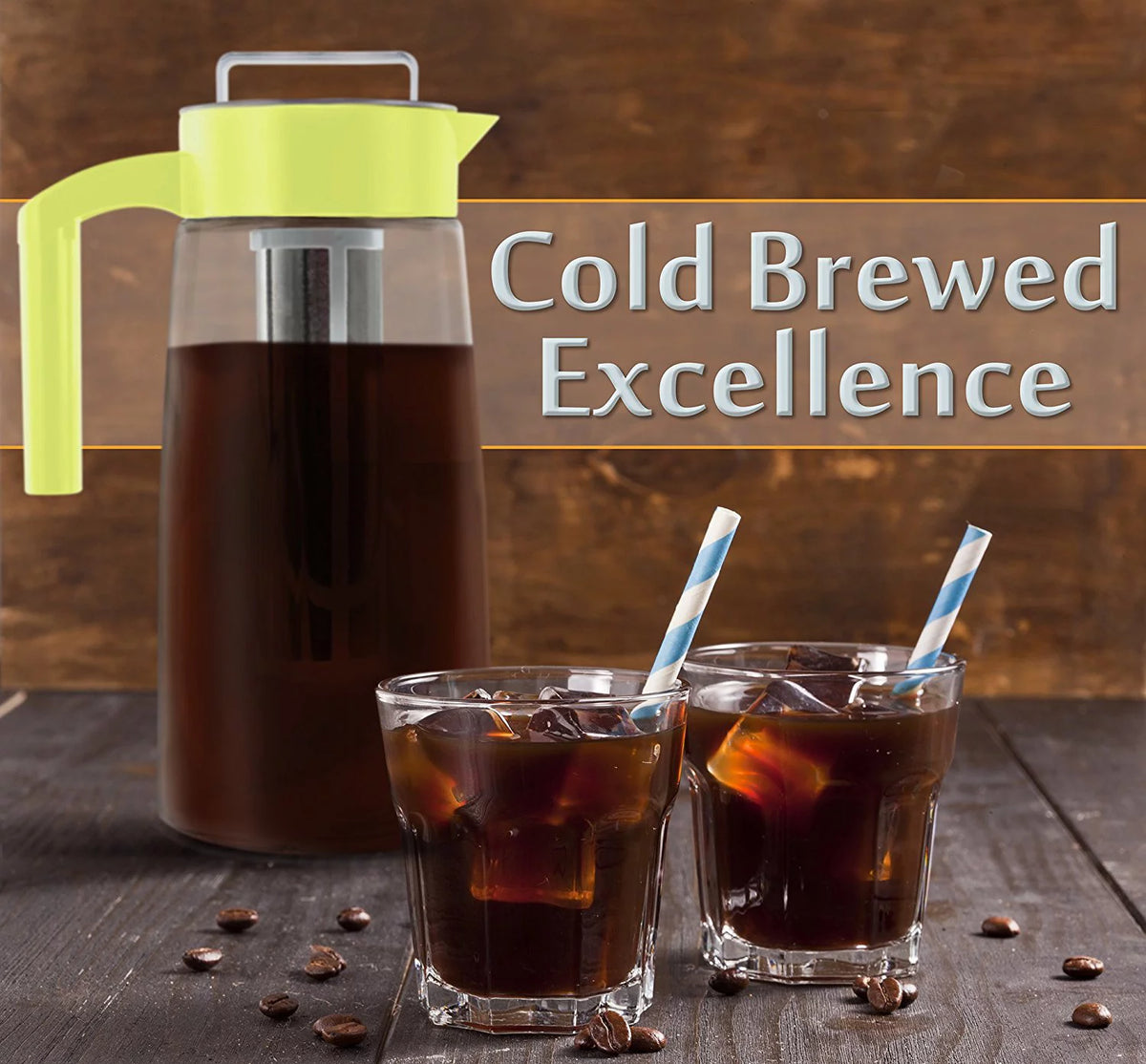 60oz Cold Brew Coffee and Tea Maker with Infuser T71342