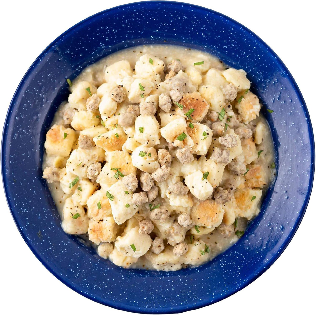 Freeze Dried Biscuits & Gravy and Lasagna with Meat Sauce, 2 Servings Each J44090