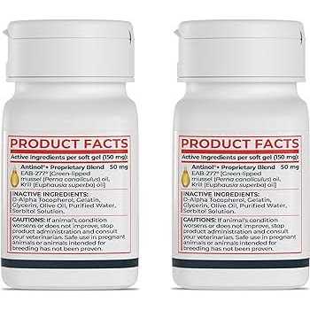 Green-Lipped Mussels and Krill Oil Dog Joint Supplement R6637