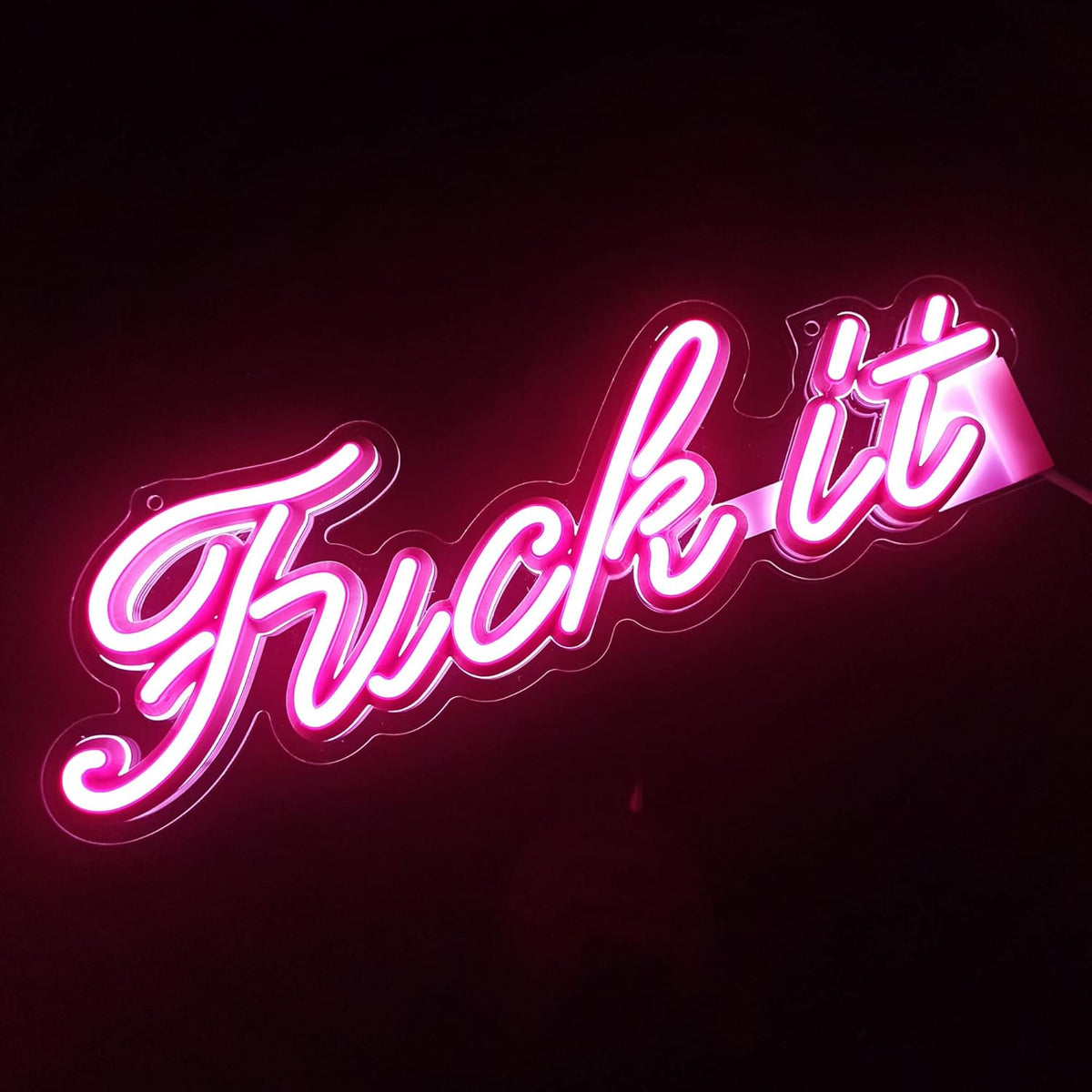Pink LED Neon Sign Wall Lights B684