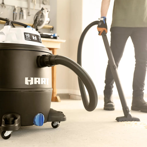 16 Gallon 6 Peak HP Poly Wet/Dry Vacuum G1627