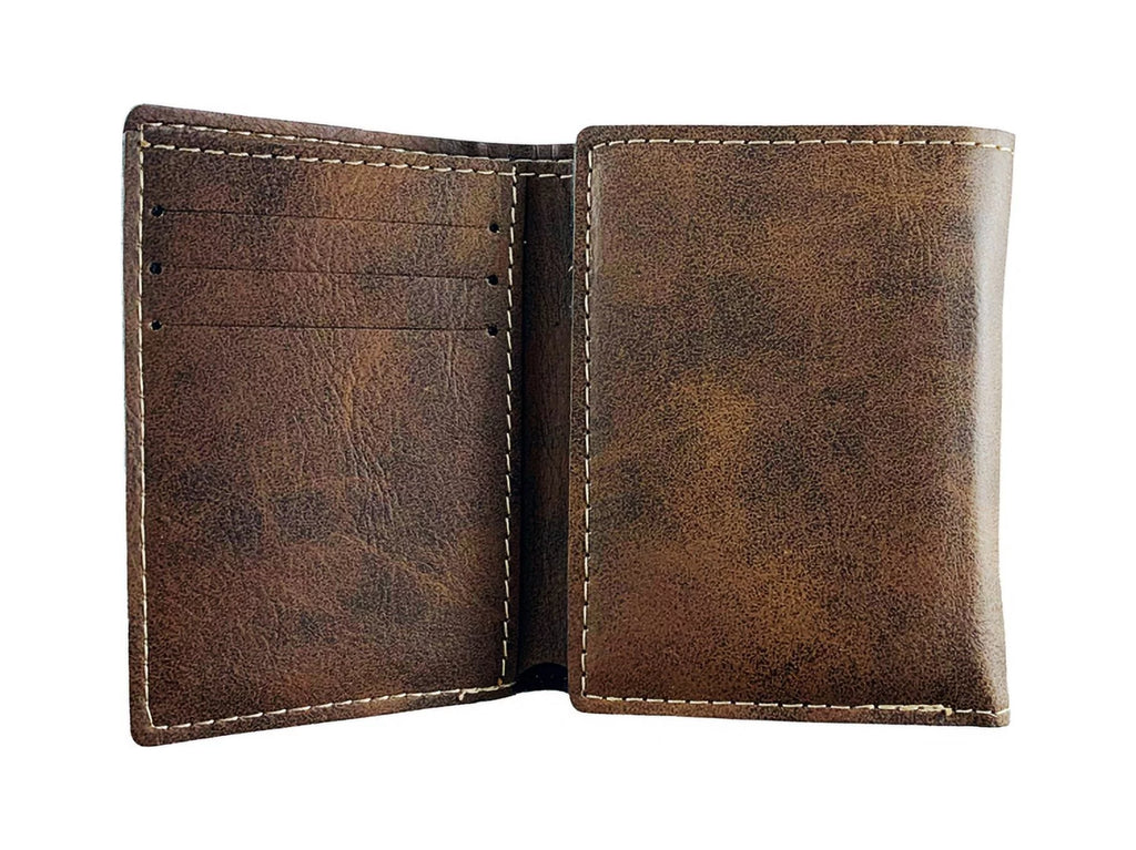 Rustic Leather Wallet B2257