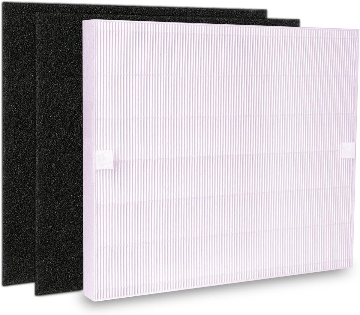 True HEPA Replacement Filter with 2 Carbon Filters Pack of 2 A1363