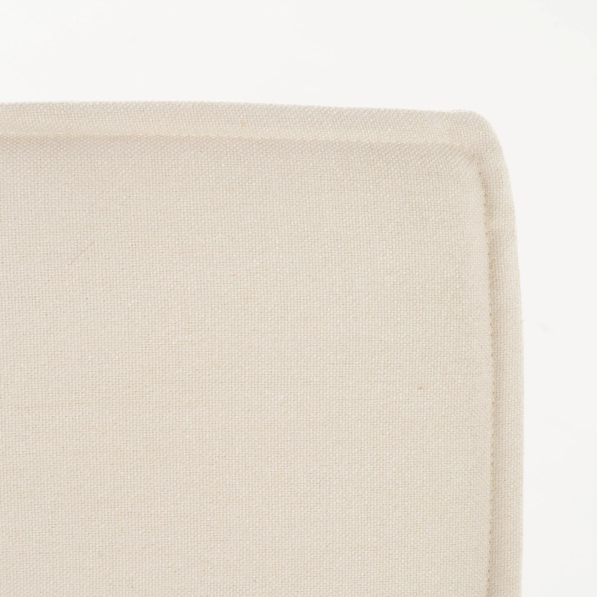 Ivory Fabric Reclining Chair Ottoman O71070