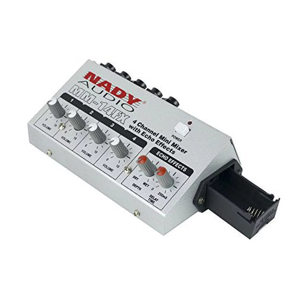 4-Channel Microphone Mixer with Echo Effect O17574