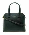 Black Medium Dome Satchel X3728