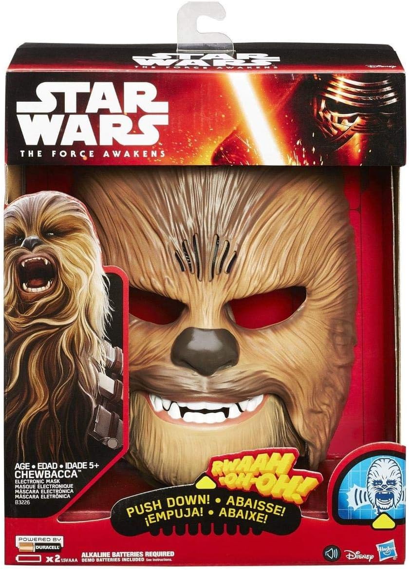 Roaring Chewbacca Wookiee Sounds Mask O3475