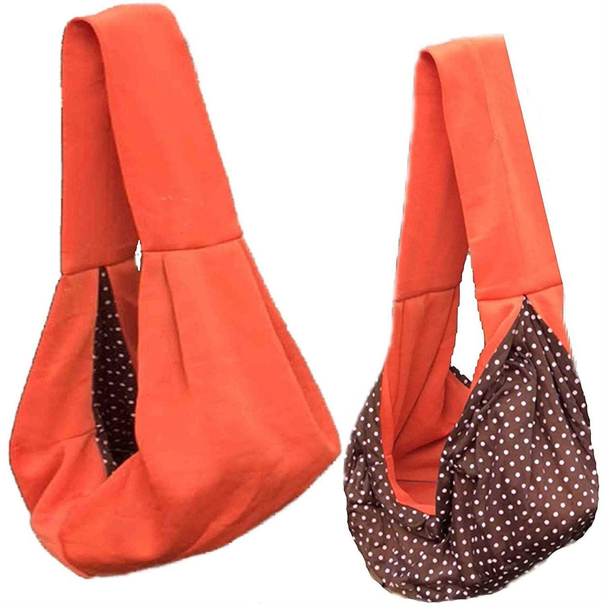 Dog and Cat Sling Carrier Reversible Pet Papoose Bag G4902