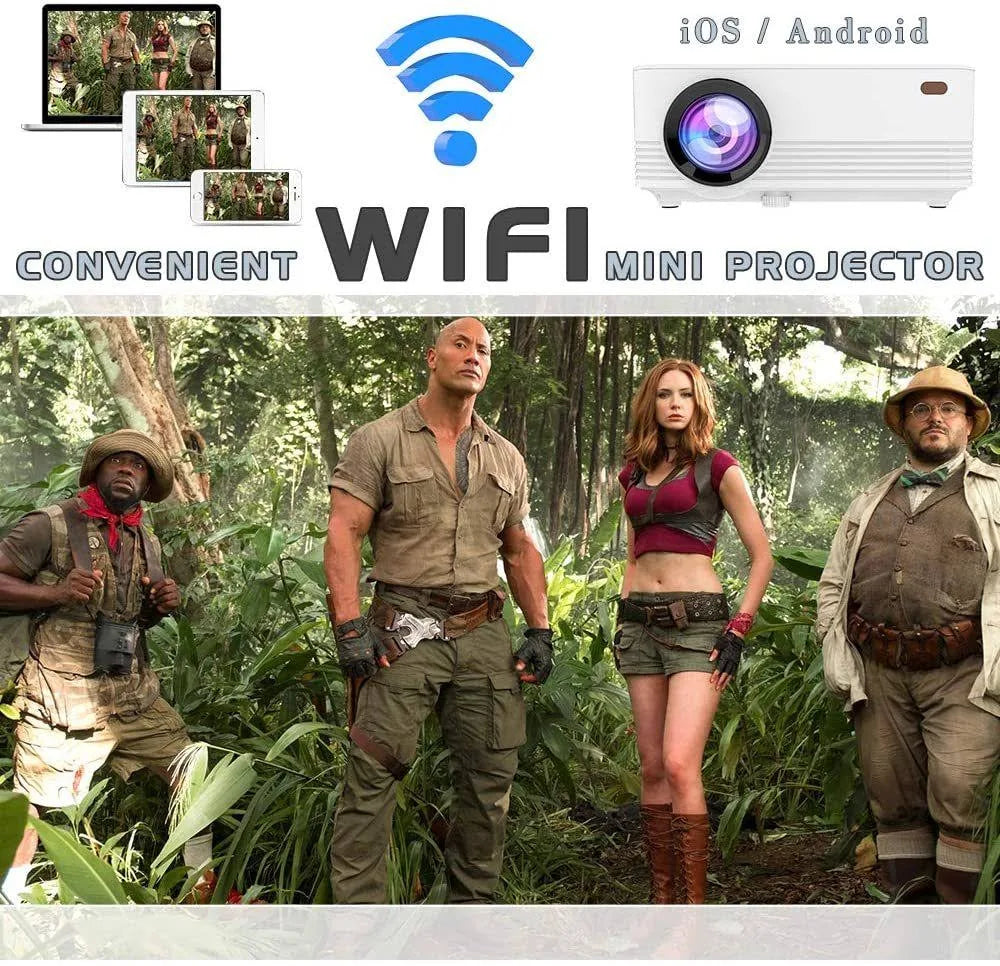 Wireless Mini Projector WiFi B6594