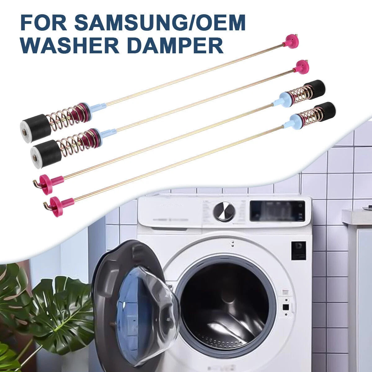 4 Pack Washer Suspension Rod Kit J88537
