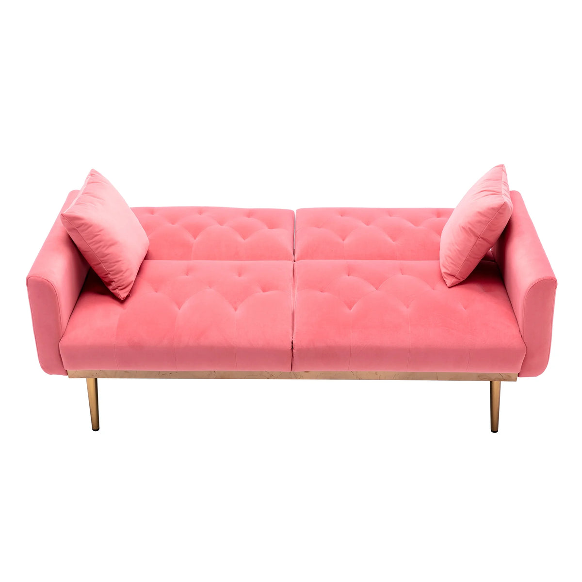 Velvet Sofa with Metal Feet N13192