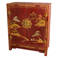 Red Lacquer Cabinet T617