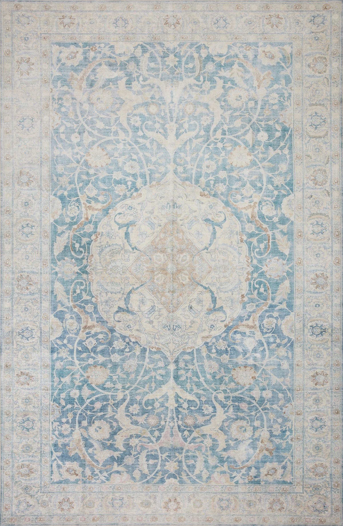 Antique Sky 2'3 x 3'9 Rug L28697