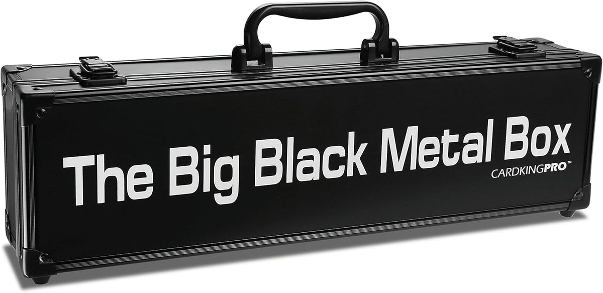 Black Metal Box with 8 Dividers Z1222