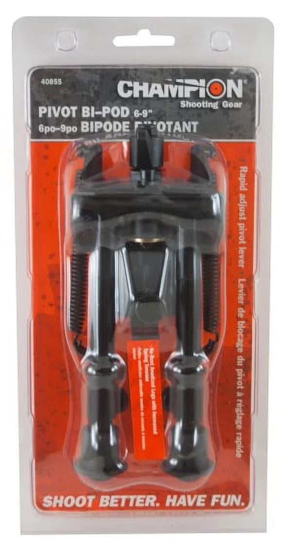 Black 6"-9" Pivot Bipod E57109