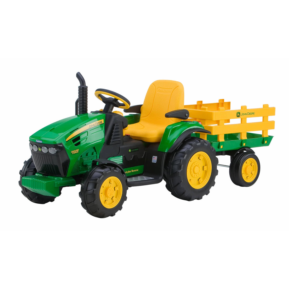 12V Ride-On Tractor with Trailer G2436