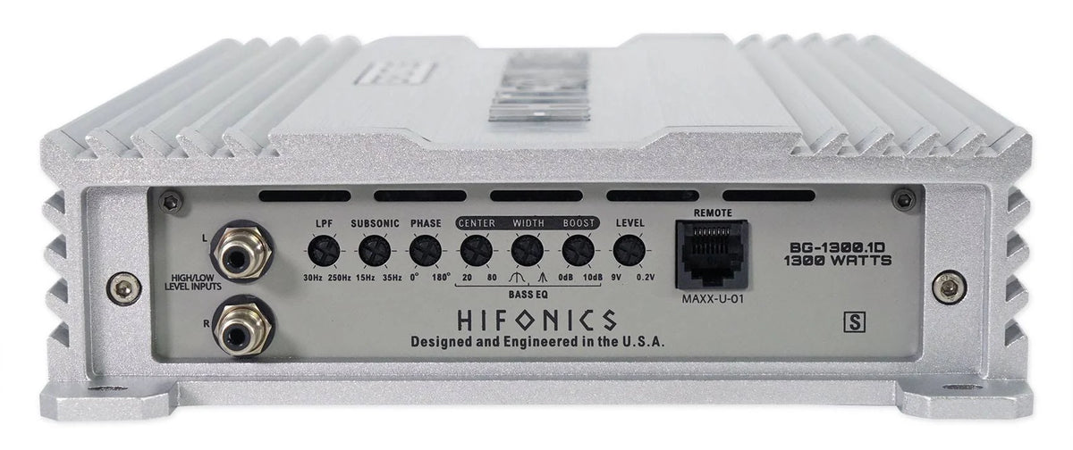 1,300-Watt Max Monoblock D-Class Amp R766