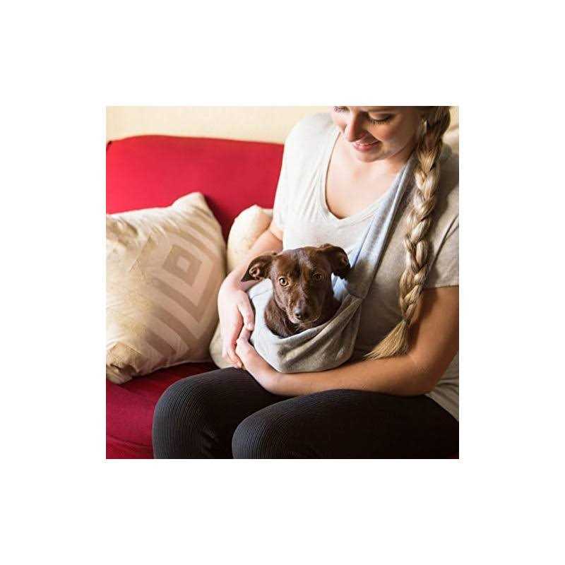 Dog and Cat Sling Carrier Reversible Pet Papoose Bag G4902