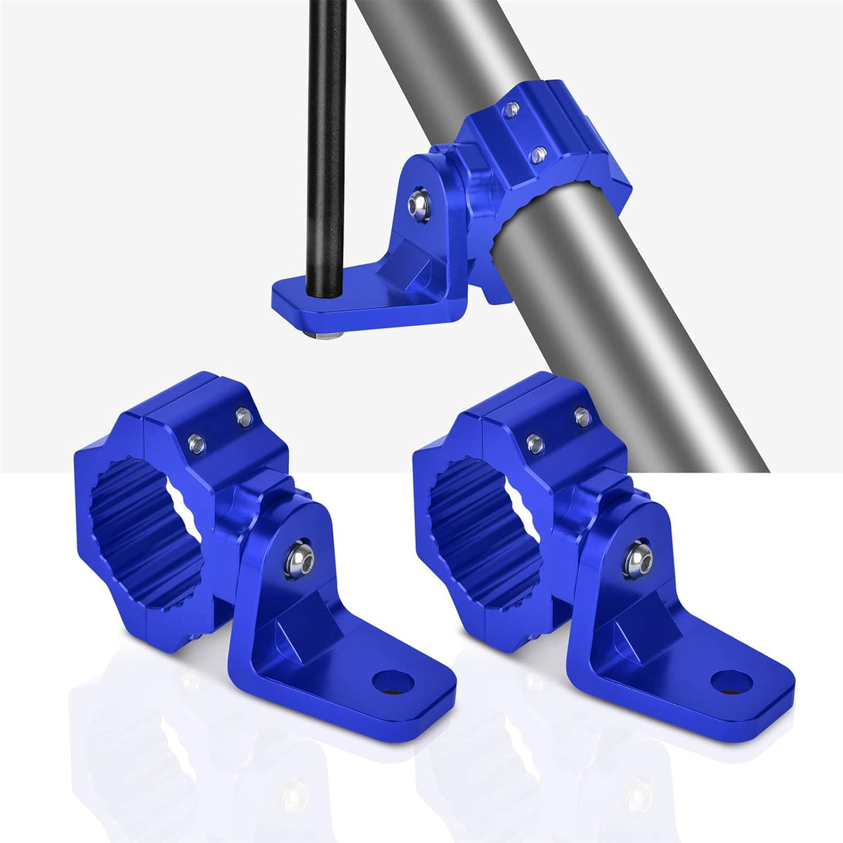 2pcs Aluminium Alloy UTV Whip Mount I335
