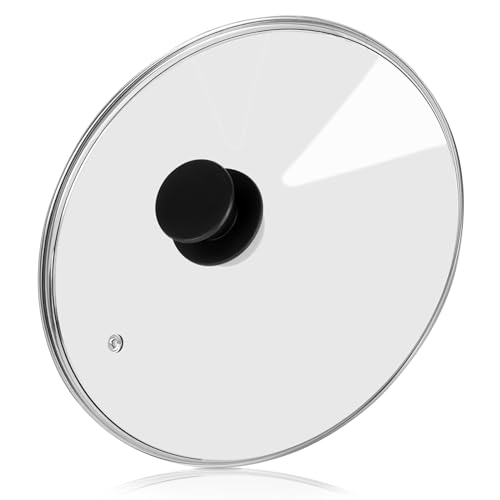 10 Inch Tempered Glass Pot Lid with Heat Resistant Handle R955519
