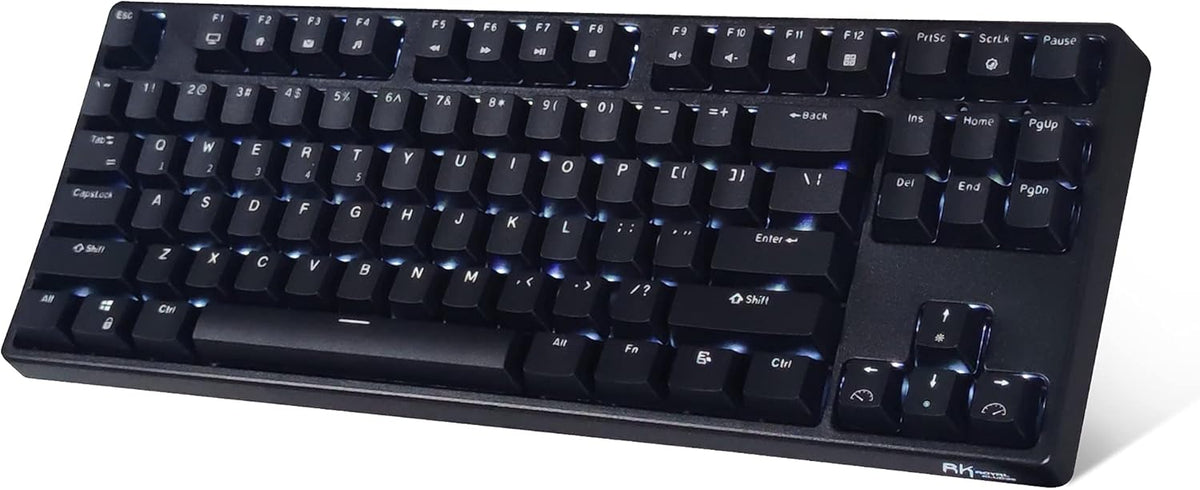 87 Keys White LED Backlight Tenkeyless Bluetooth Mechanical Keyboard Q551870