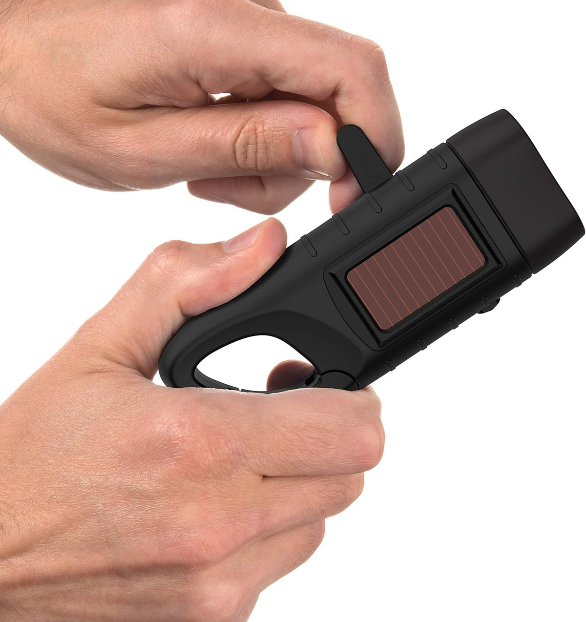 Rechargeable Solar Hand Crank Flashlight 4 Pack S847