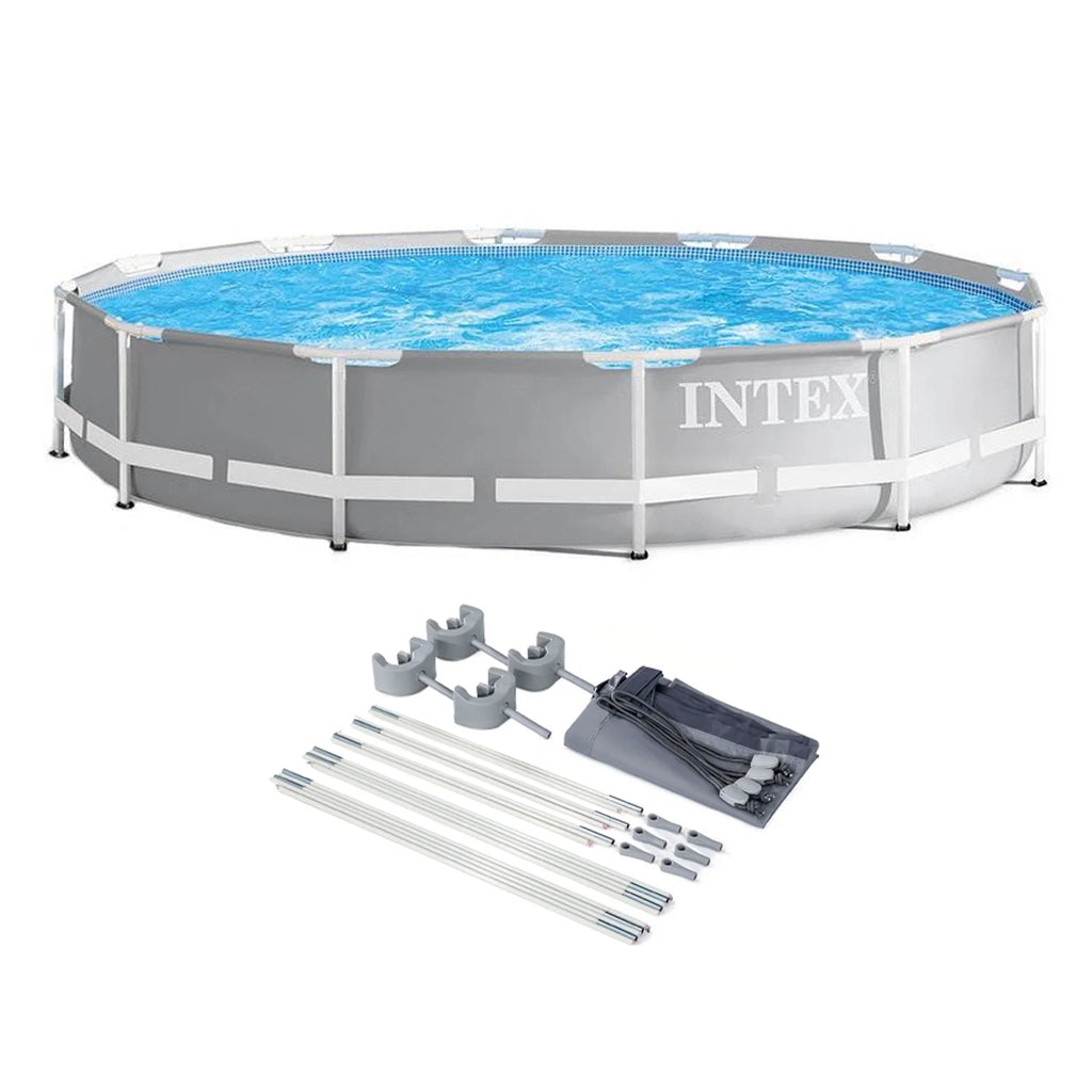 10ft x 30in Metal Frame Above Ground Swimming Pool L977