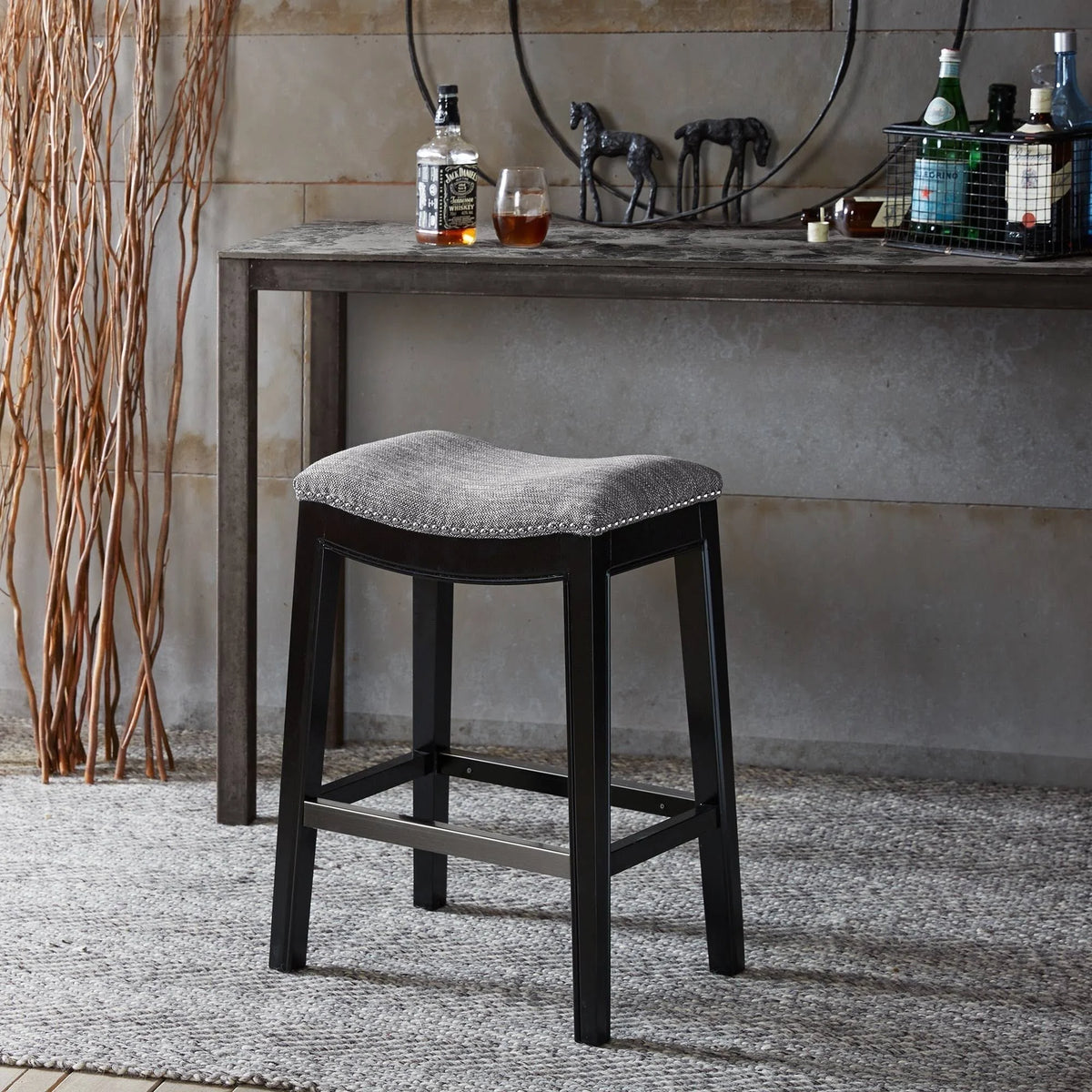 Linen 27-inch Counter Stool M2236