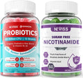 Sugar Free Nicotinamide 500mg Gummies + Sugar Free Probiotics Gummies W9228