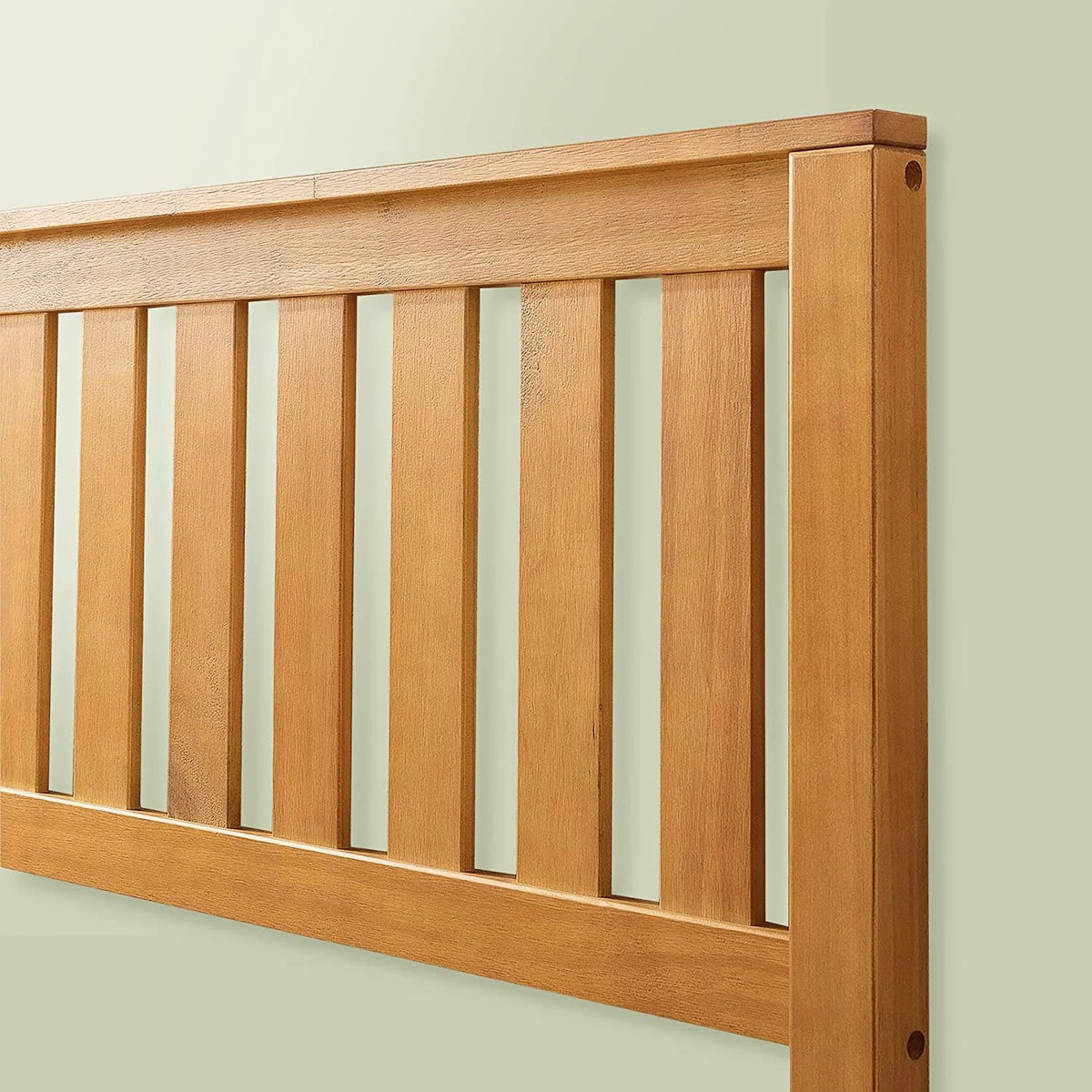 12 Inch Wood Platform Bed with Headboard Queen K604