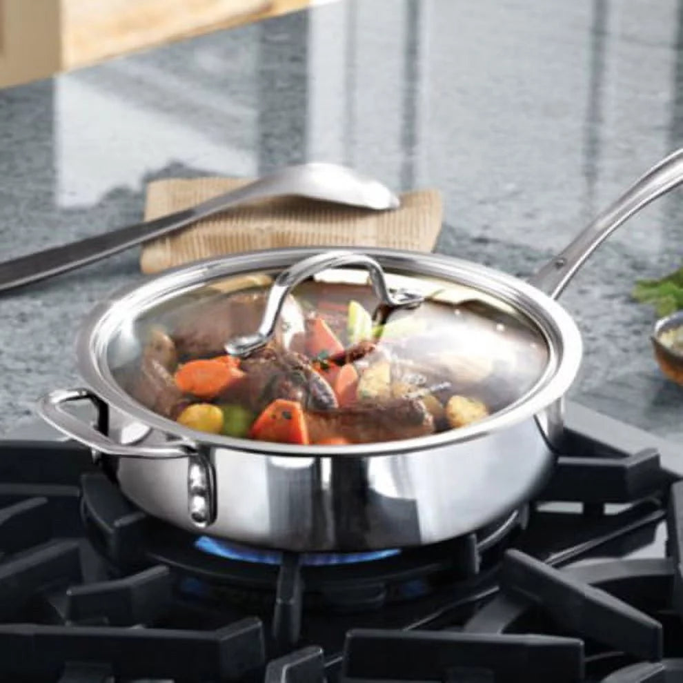 Stainless Steel 3-qt. Saute Pan I335032