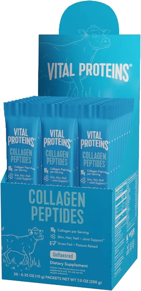 Collagen Peptides Powder Supplement 20 Packets Z21935