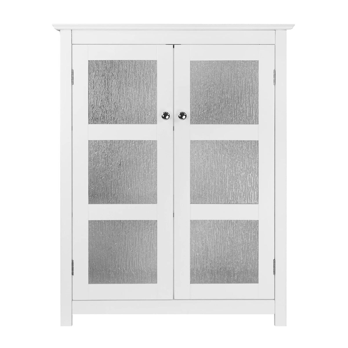 White Bathroom Floor Cabinet V287