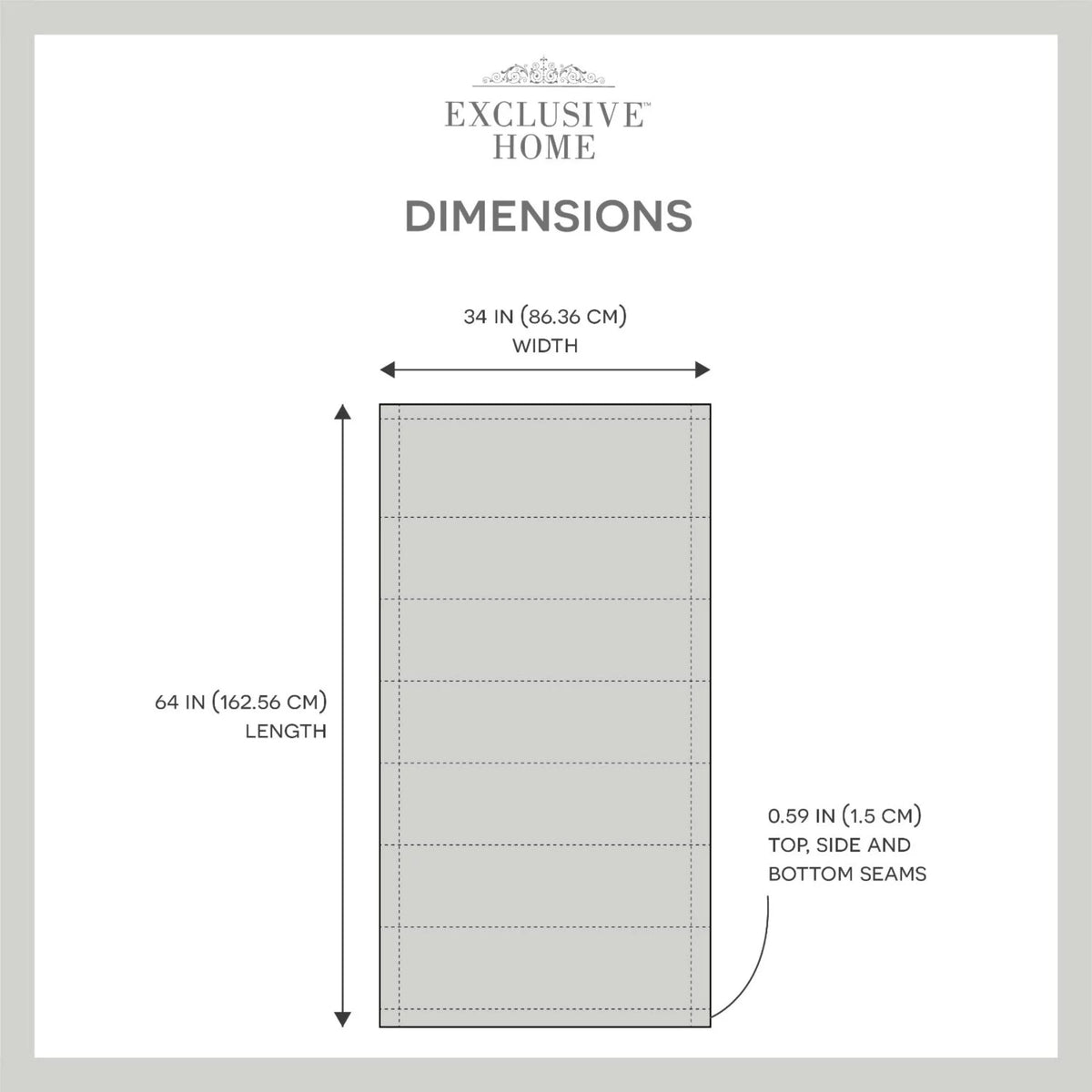 Sage 34"x 64" Blackout Roman Shade T150269