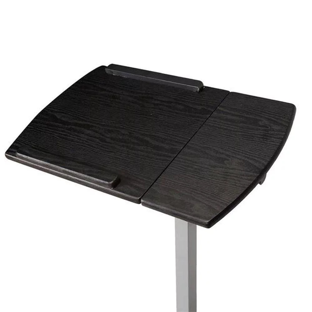 Black Computer Desk With Wheels R6955