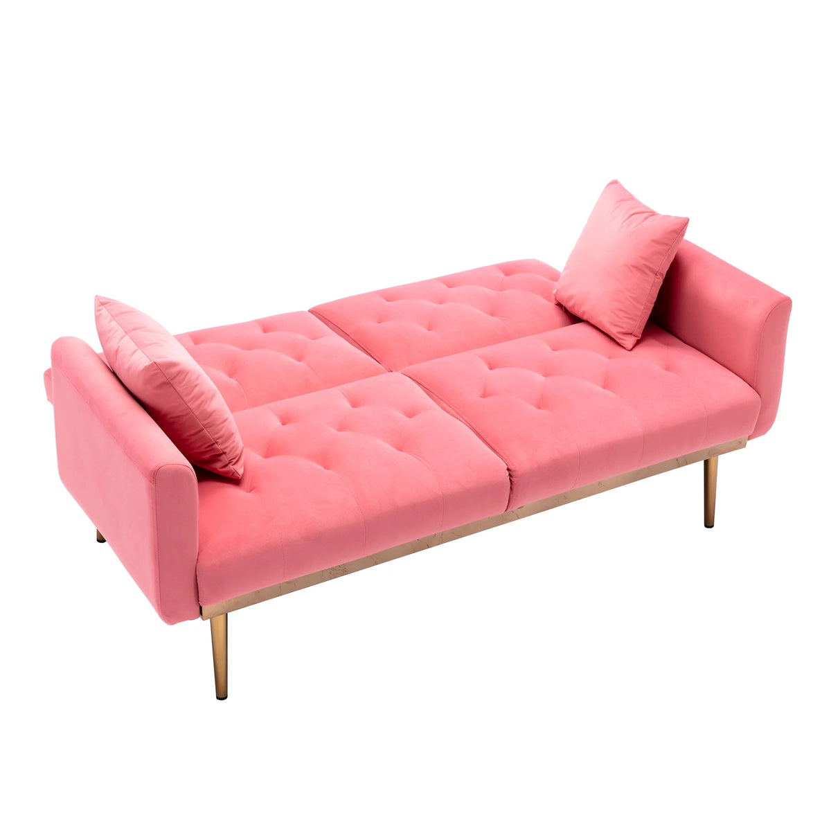 Velvet Sofa with Metal Feet N13192