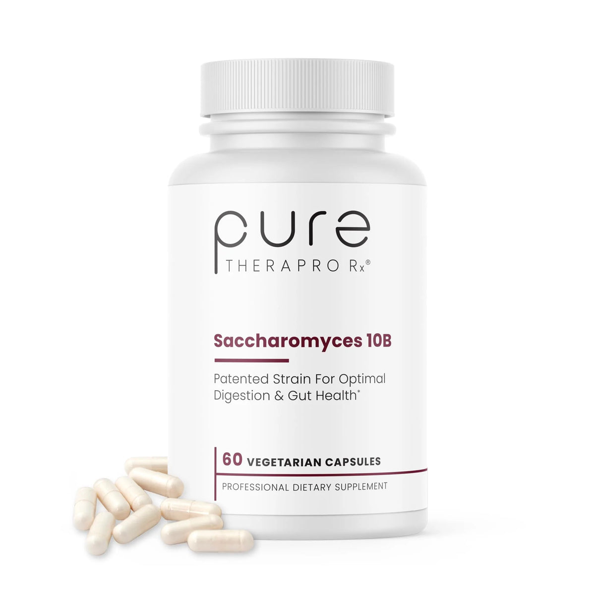 Saccharomyces Boulardii 10 Billion CFU Probiotic Capsules 60 Count U612953