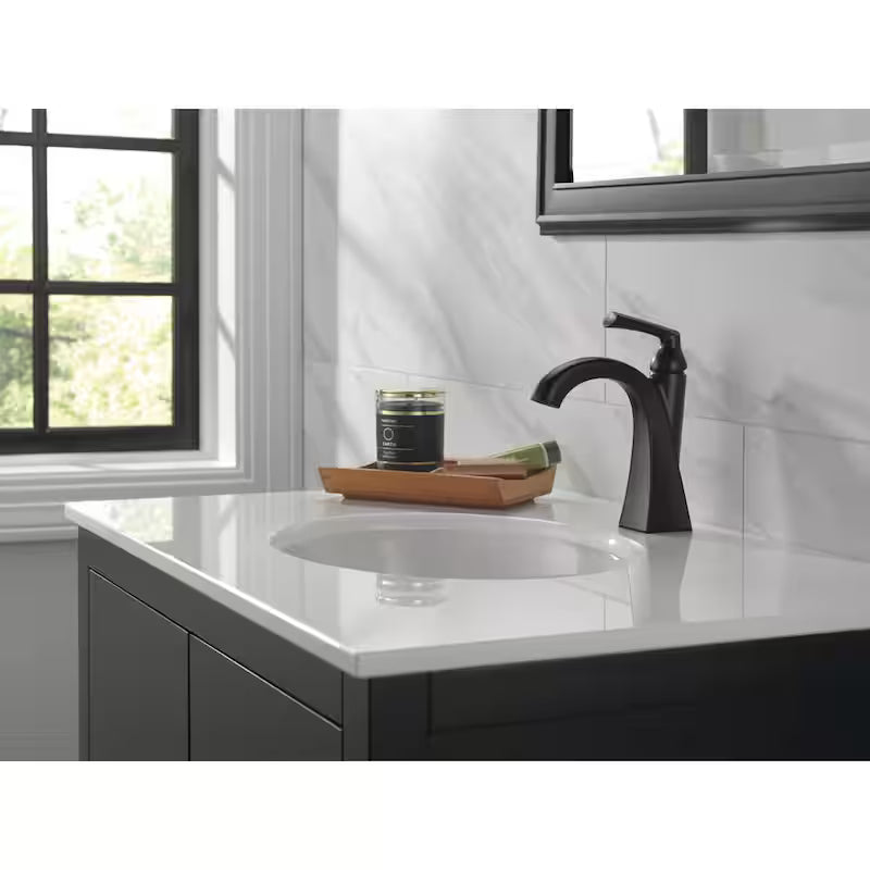 Single Hole Single-Handle Bathroom Faucet in Matte Black X9259