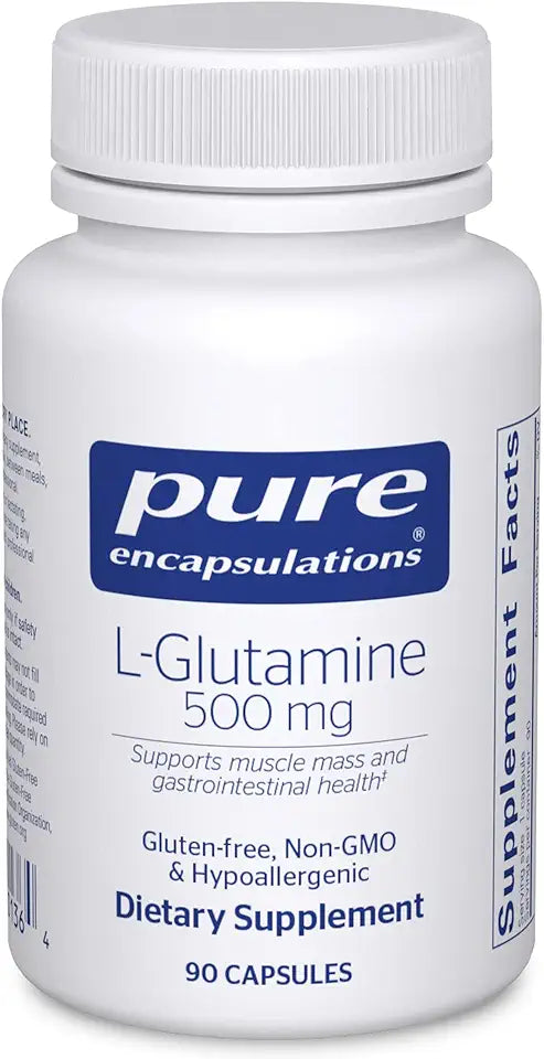 L-Glutamine 500 mg 90 Capsules Y53949