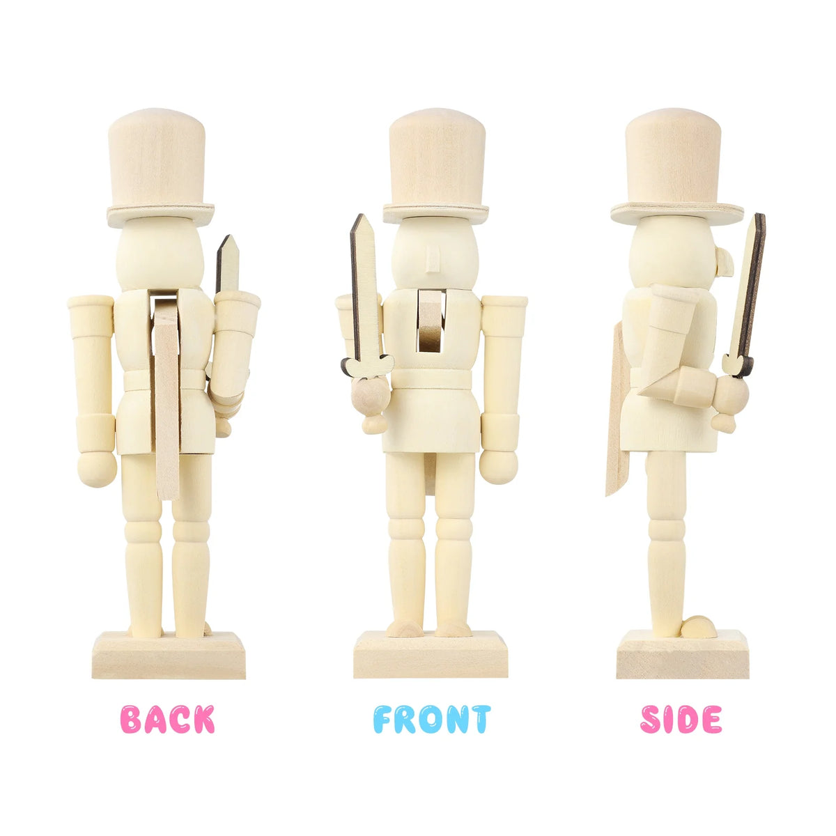 Unfinished Wooden Nutcracker Doll A325400