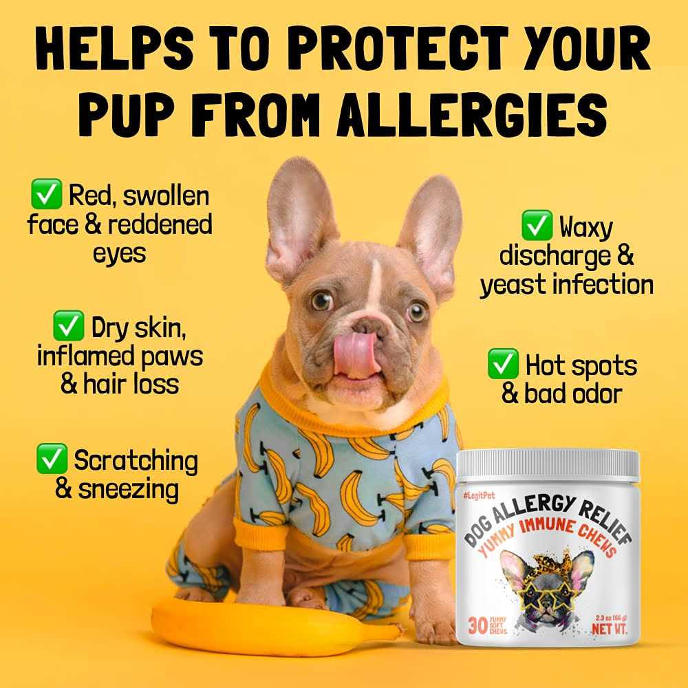 Allergy Relief Chews for Dogs with Kelp Colostrum & Bee Pollen Z7268