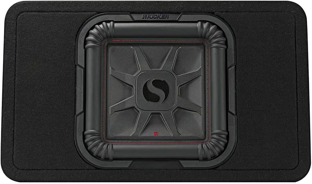 10 Inch 2 Ohm 500 Watt RMS Subwoofer Enclosure, Black C39226
