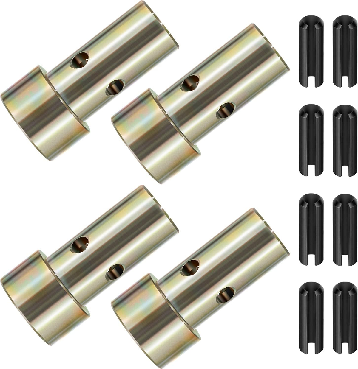 2 Pairs Cat 1 Quick Hitch Adapter Bushings Set for Category I 3-Point Tractors S6404