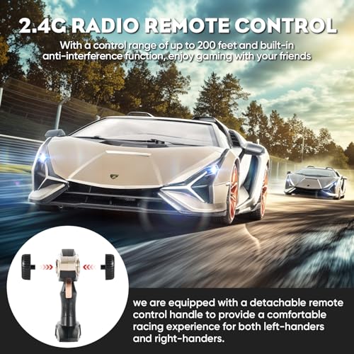 1:16 Scale Remote Control Car with LED Light D504632